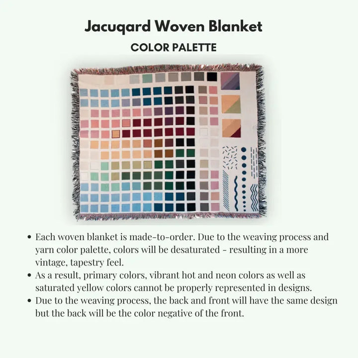 Personalized Bio-Engineered for Brilliance Woven Blanket