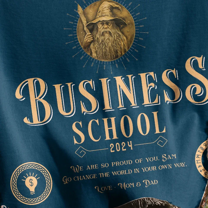 One Does Not Just Pass Business School - Personalized Heirloom Blanket