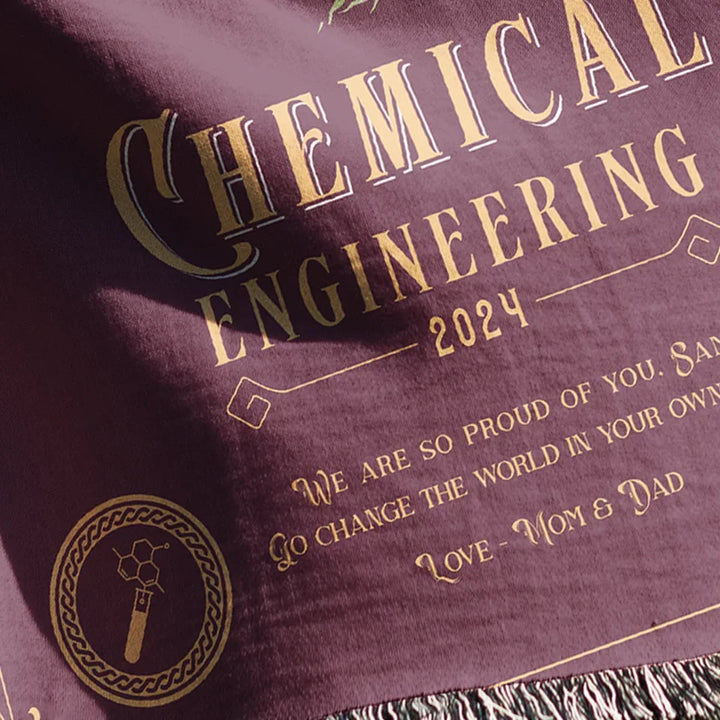 One Does Not Just Pass Chemical Engineering - Personalized Heirloom Blanket