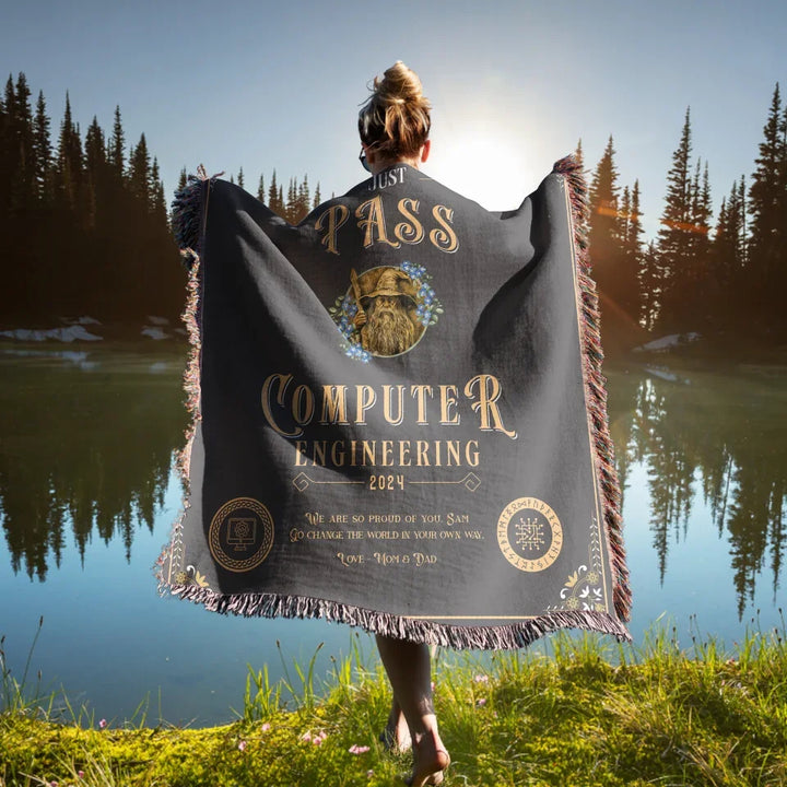 One Does Not Just Pass Computer Engineering - Personalized Heirloom Blanket