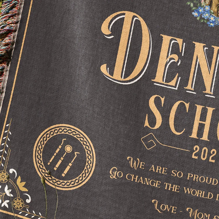 One Does Not Just Pass Dental School - Personalized Heirloom Blanket