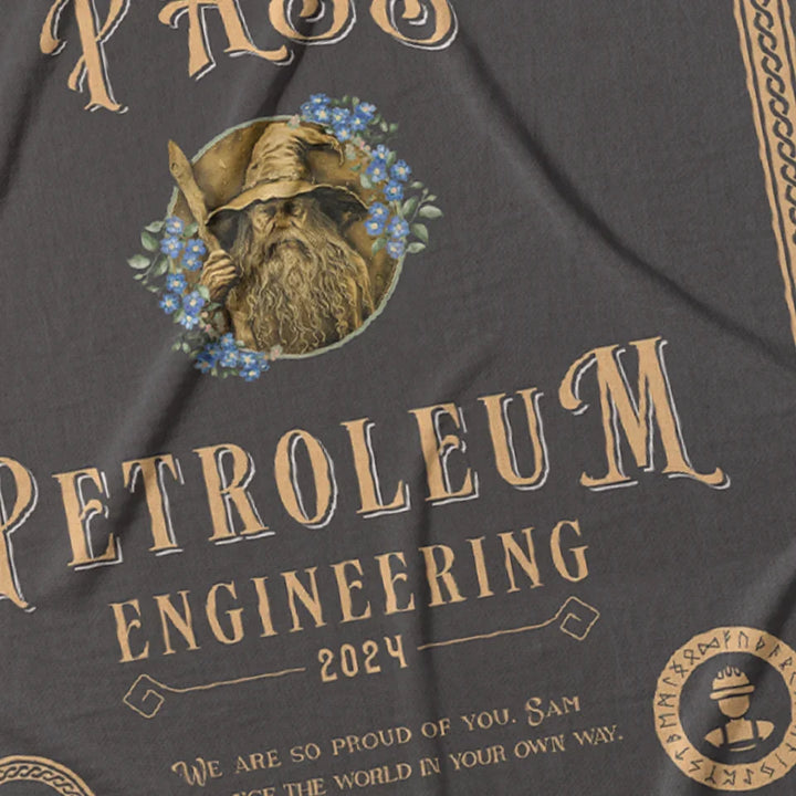 One Does Not Just Pass Petroleum Engineering - Personalized Heirloom Blanket