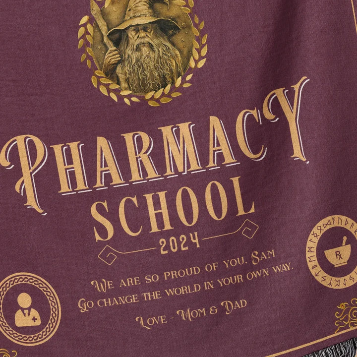 One Does Not Just Pass Pharmacy School - Personalized Heirloom Blanket