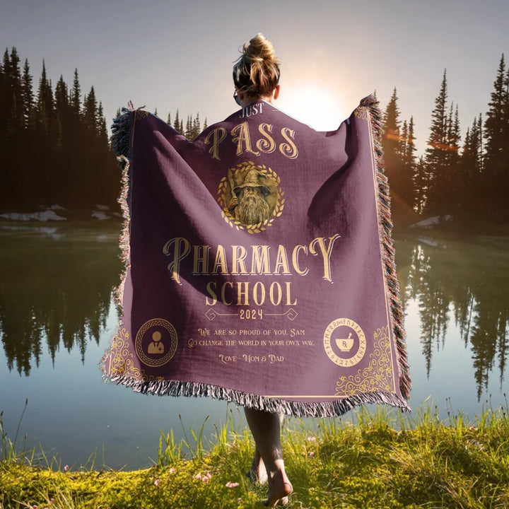 One Does Not Just Pass Pharmacy School - Personalized Heirloom Blanket