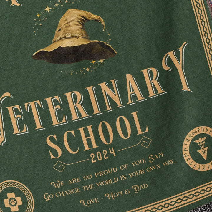 One Does Not Just Pass Veterinary School - Personalized Heirloom Blanket