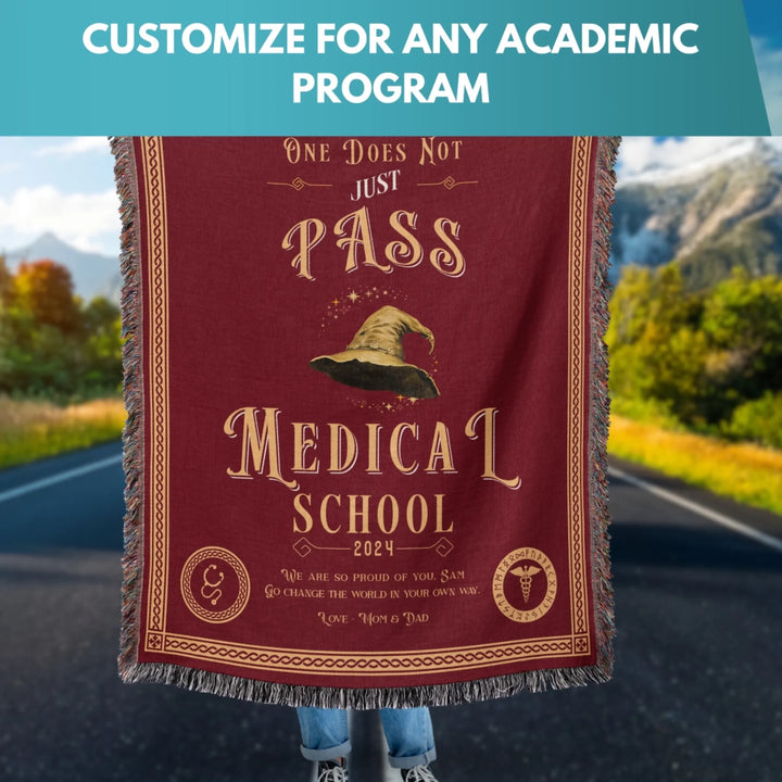 One Does Not Just Pass_FILL_IN_THE_BLANK_Academic Program - Personalized Heirloom Blanket