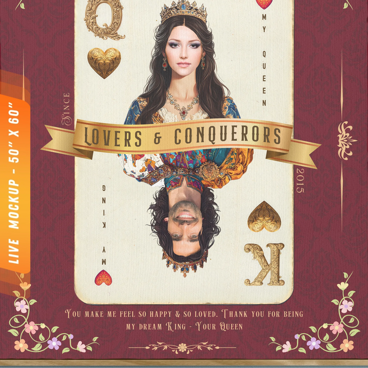 Live Mockup #8 - 50x60 - Closeup