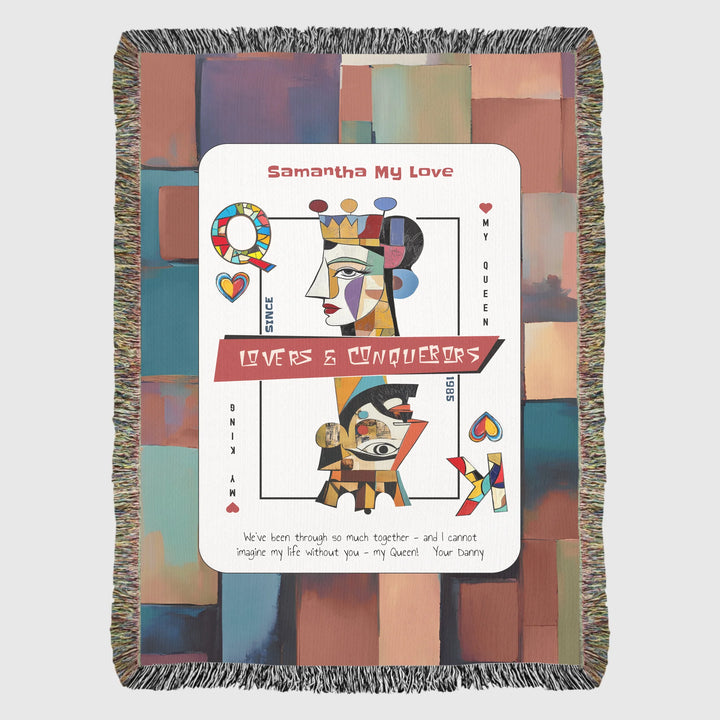 Heirloom Woven Blanket 37x52 Vertical Amazon