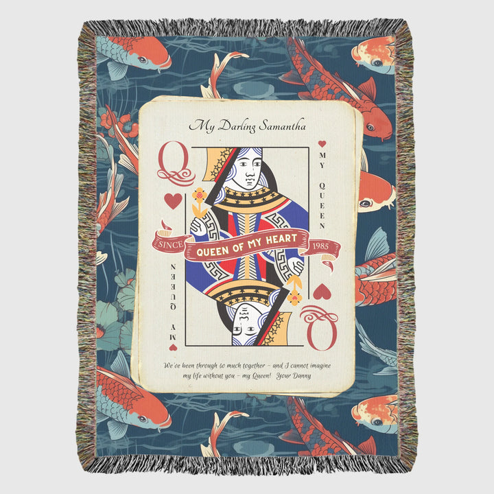 Heirloom Woven Blanket 37x52 Vertical Amazon