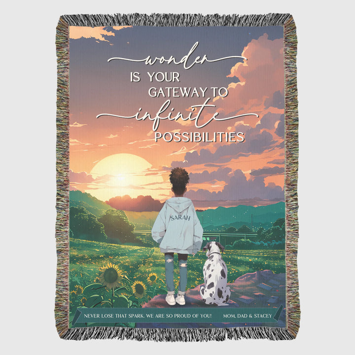 Heirloom Woven Blanket 37x52 Vertical Amazon