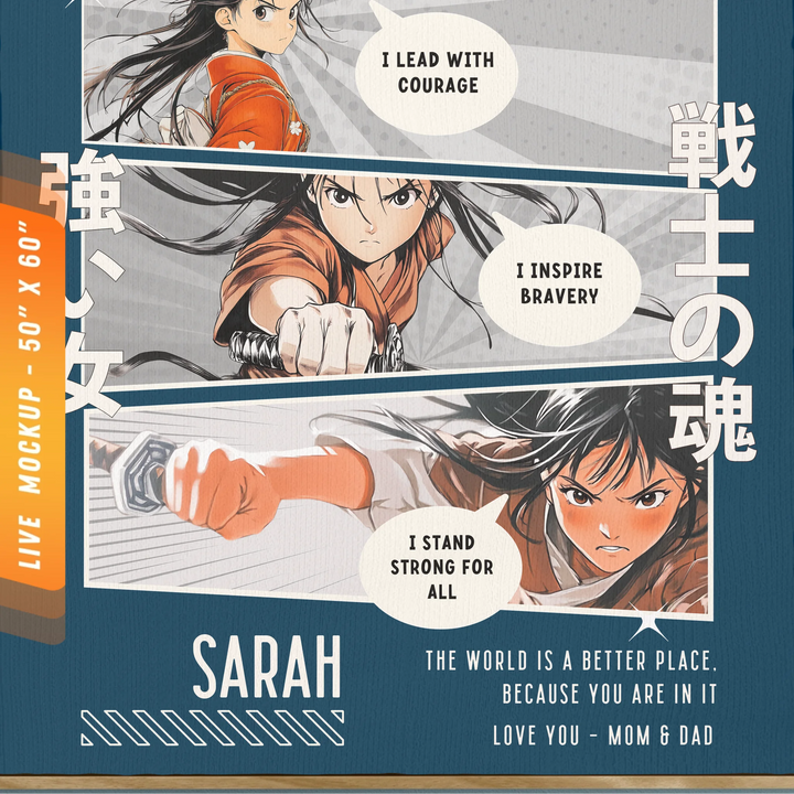 Live Mockup #8 - 50x60 - Closeup