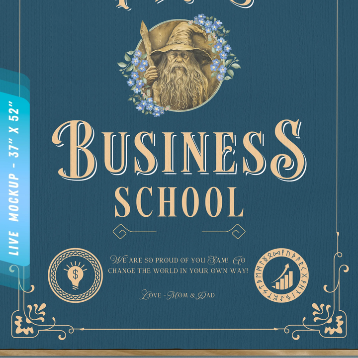 Live Mockup #8 - 37x52 - Closeup