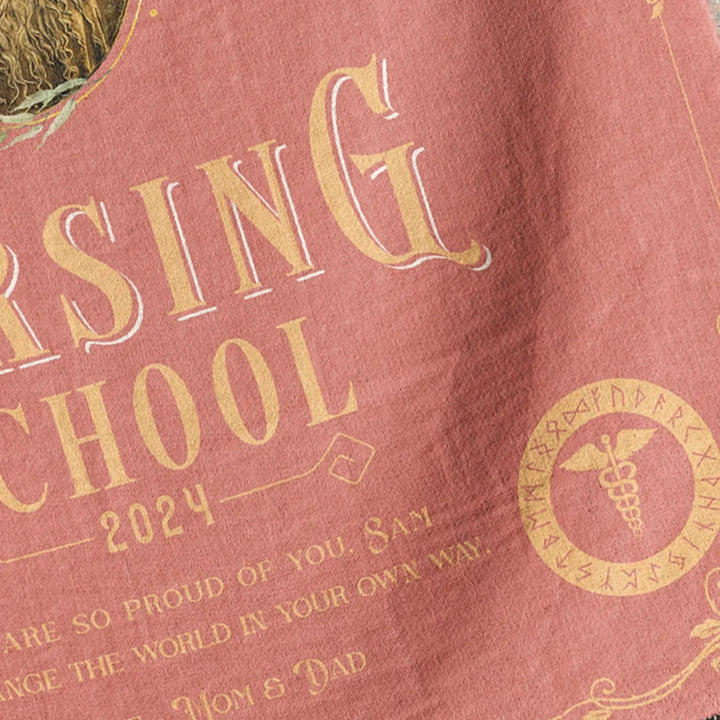 One Does Not Just Pass Nursing School - Personalized Heirloom Blanket