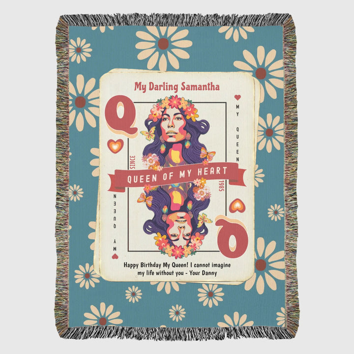 Heirloom Woven Blanket 37x52 Vertical Amazon