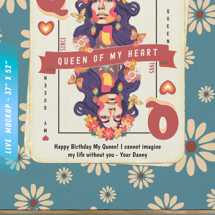 Live Mockup #8 - 37x52 - Closeup